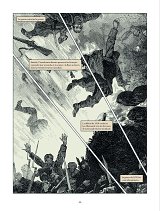 Page 50, {Les Damnés de la Commune}, tome 1 {À la recherche de Lavalette}, par Raphaël Meyssan, éditions Delcourt, 2017.