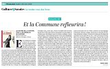 Article de l'historien Pierre Serna sur {Les Damnés de la Commune} de Raphaël Meyssan dans {L'Humanité}. 