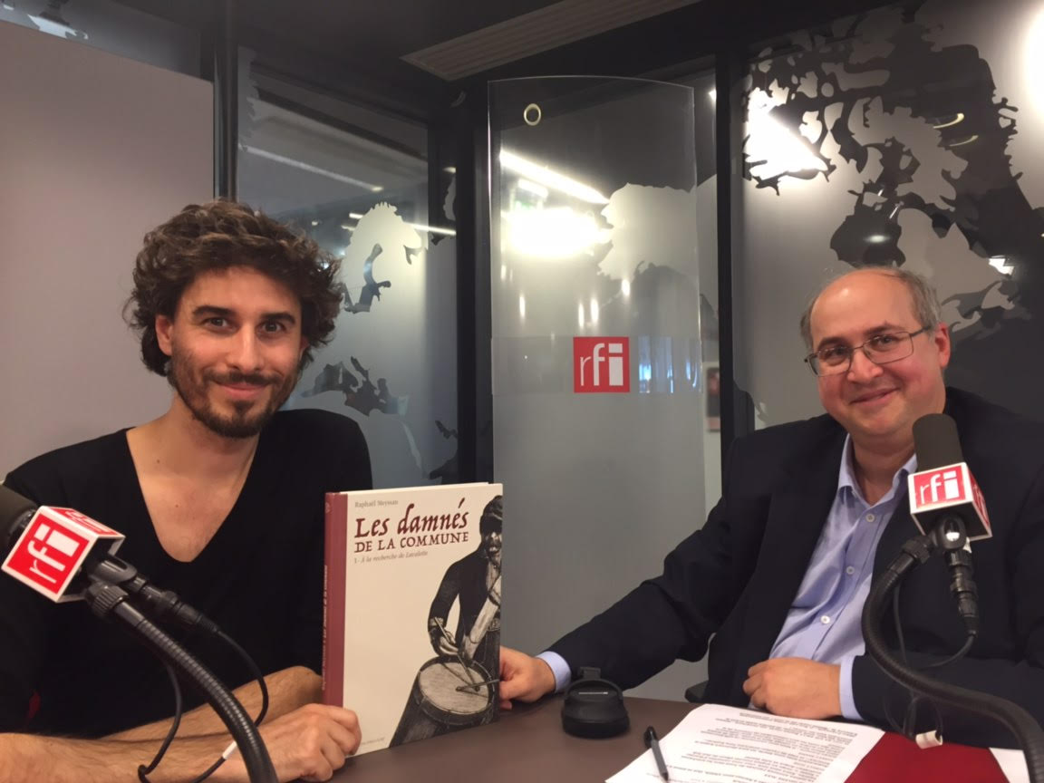 Raphaël Meyssan et Jean-François Cadet dans « Vous m'en direz des nouvelles ! » sur RFI, le 24 novembre 2017.