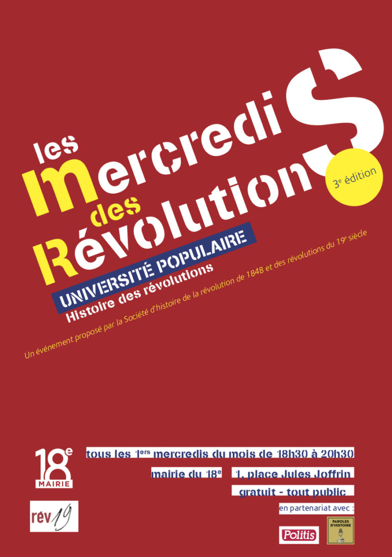 « Dessiner la révolution, autour de la Commune de Paris » : débat avec Bertrand Tillier, animé par Jacqueline Lalouette