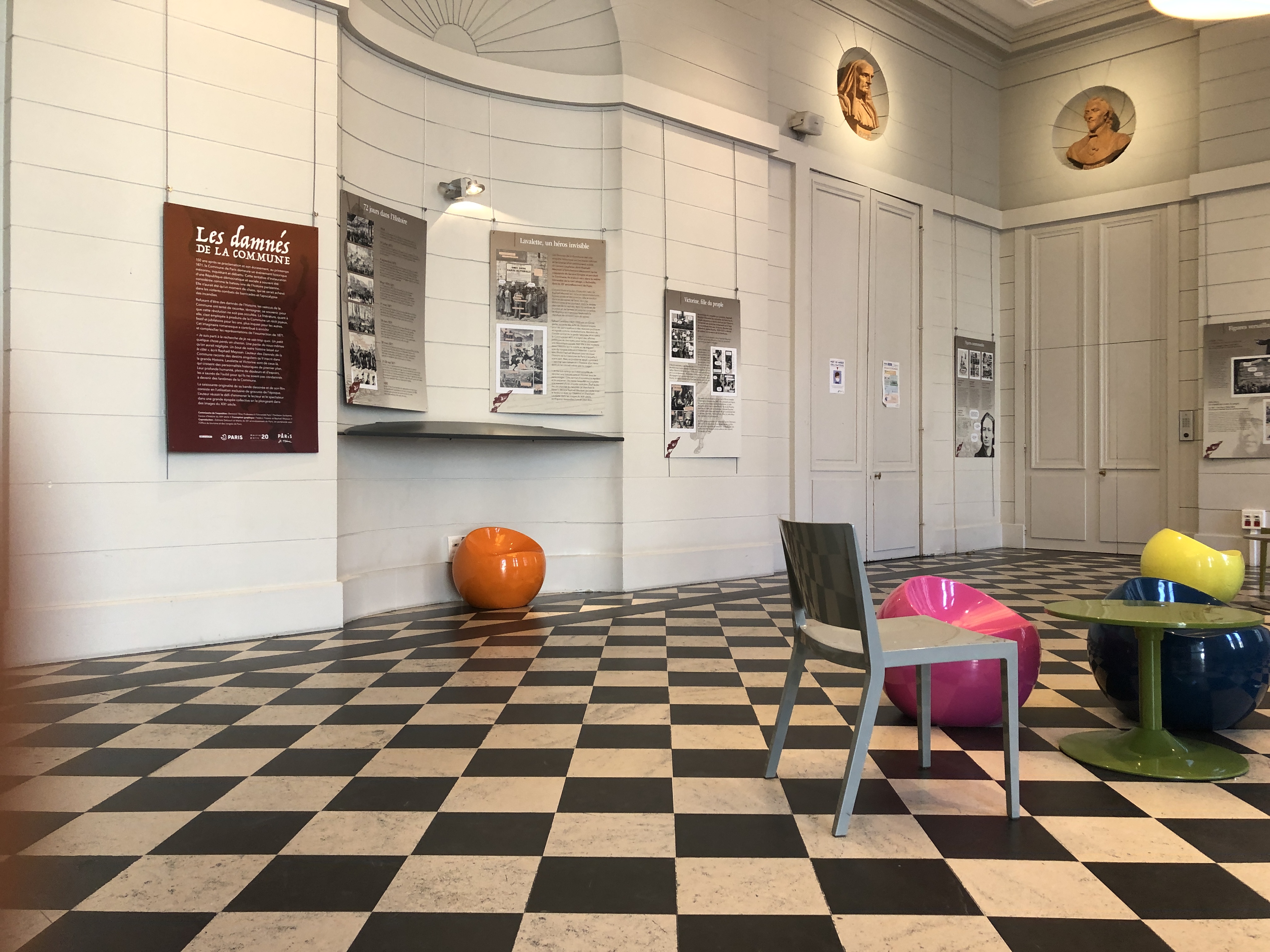 Exposition « Les Damnés de la Commune » dans l'Hôtel de Ville de Blois