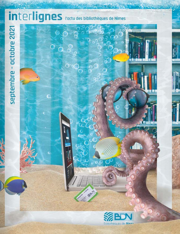 Exposition, projection et rencontre dans les bibliothèques de Nîmes